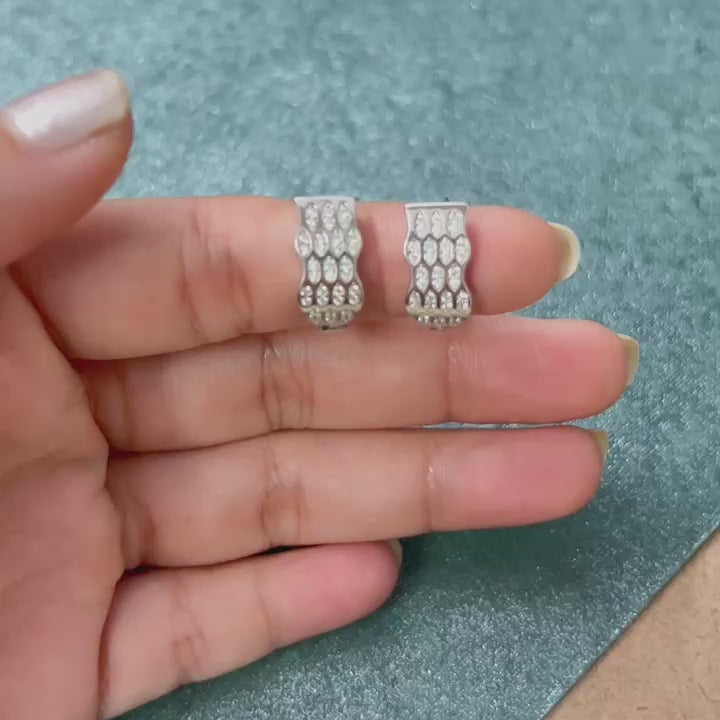 Sparkly Night studded Earrings
